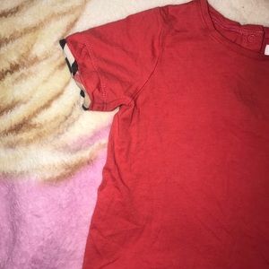 Authentic Red Burberry shirts